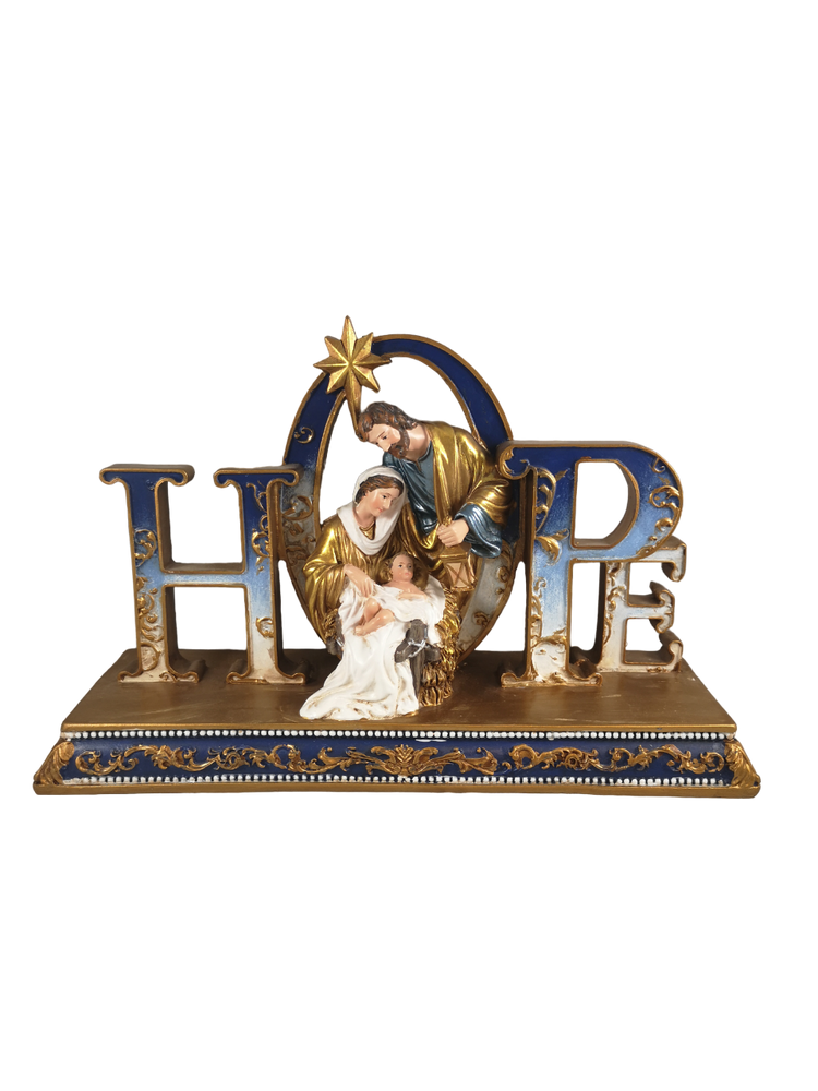 Holy Family "Hope" Blue and Gold