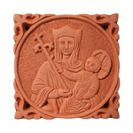 Terracotta Wall Tile – Our Lady of Walsingham