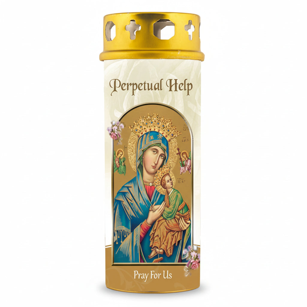 Perpetual Help Windproof Candle | Gifts | The Shrine Shop