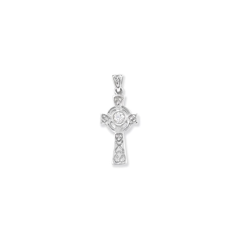 Sterling Silver Celtic Cross Necklace