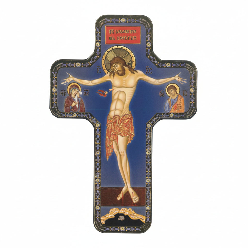 Crucifixion Cross Icon | Statues &amp; Icons | The Shrine Shop