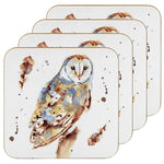 Owl Country Life Coasters - 4 Pack