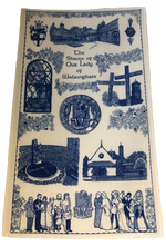 Our Lady of Walsingham Pilgrim Tea Towel