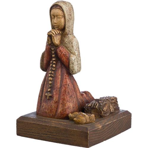 Statue Sat Bernadette au Fagot | Atelier d'art de Bethl&eacute;em | The Shrine Shop