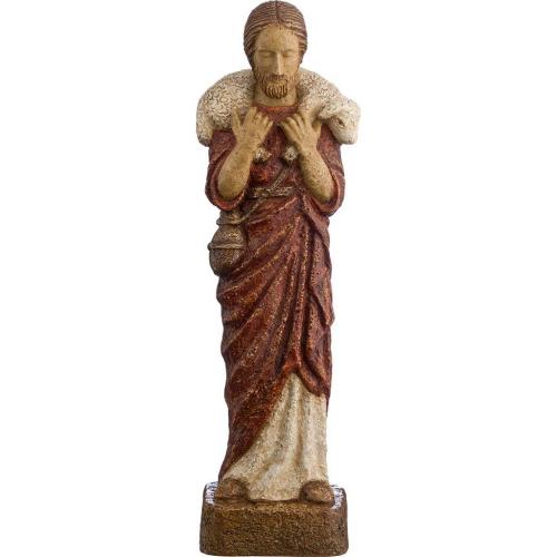 Statue Bon Pasteur 35cm | Atelier d'art de Bethl&eacute;em | The Shrine Shop